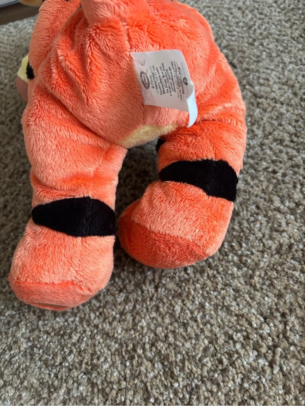 Disney Store Tigger Plush Stuffed Animal Toy 18”